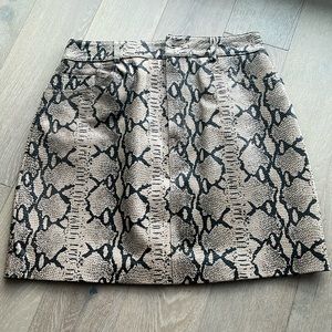 LPA Authentic Leather Skirt | Sz M